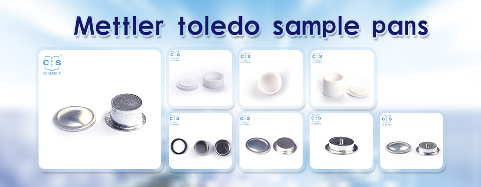 Creusets d'analyse thermique Mettler Toledo