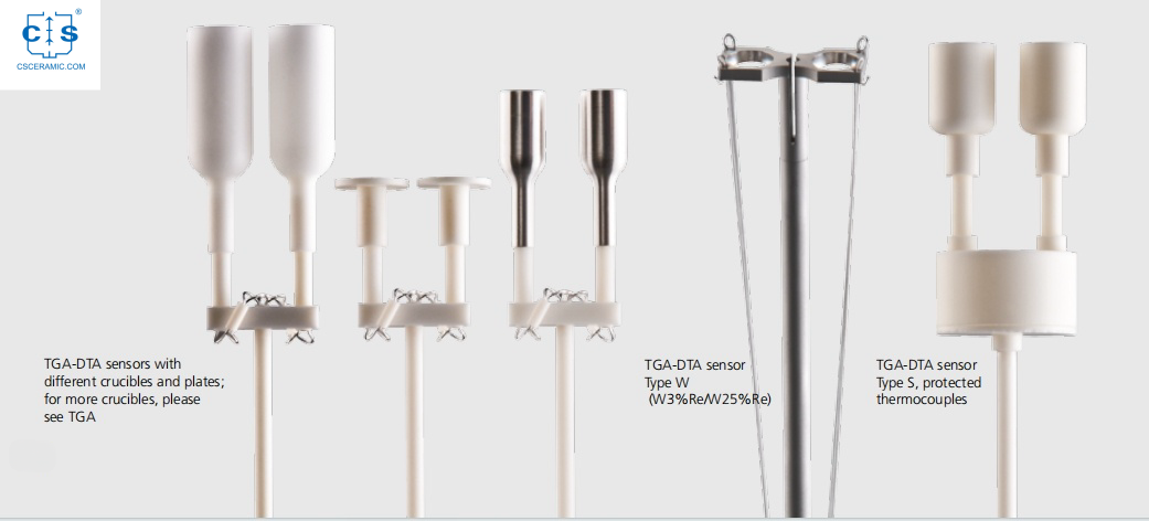 Netzsch TGA-DTA Sensors