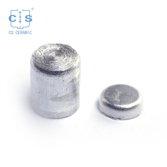 Porte-échantillon en aluminium 80μl avec couvercle D5*6mm pour SETARAM (Creusets)
