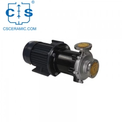 Pompe magnétique en acier inoxydable doublée SiC